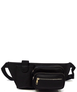 Fashion Fanny Bag Waist Bag AD1480 BLACK